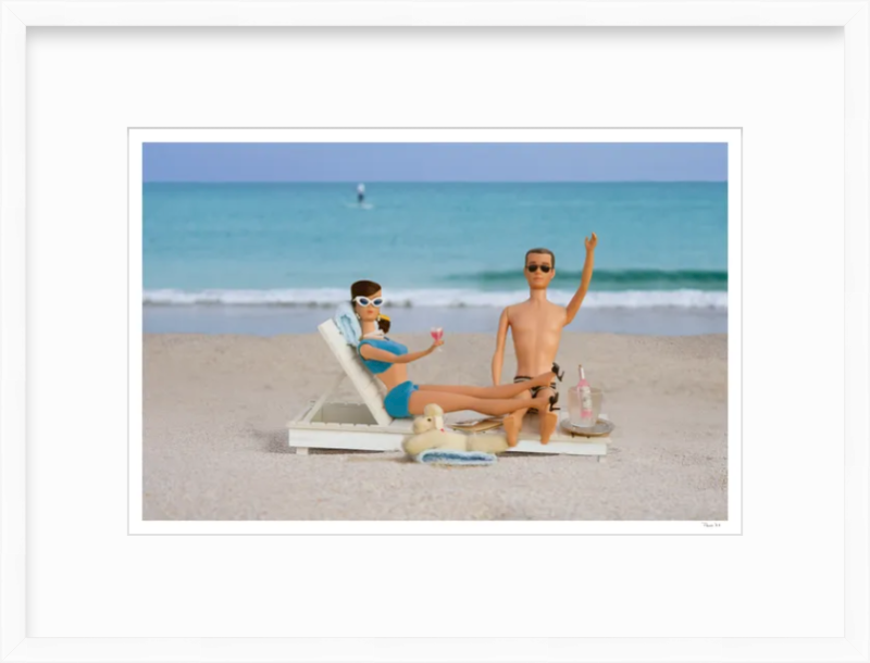 Palm Beach Barbie and Ken (Brunette)