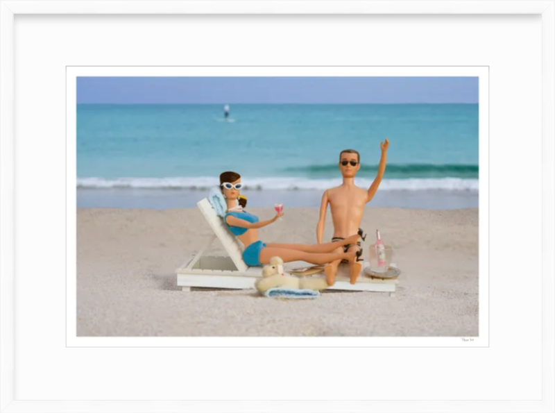 Palm Beach Barbie and Ken (Brunette)