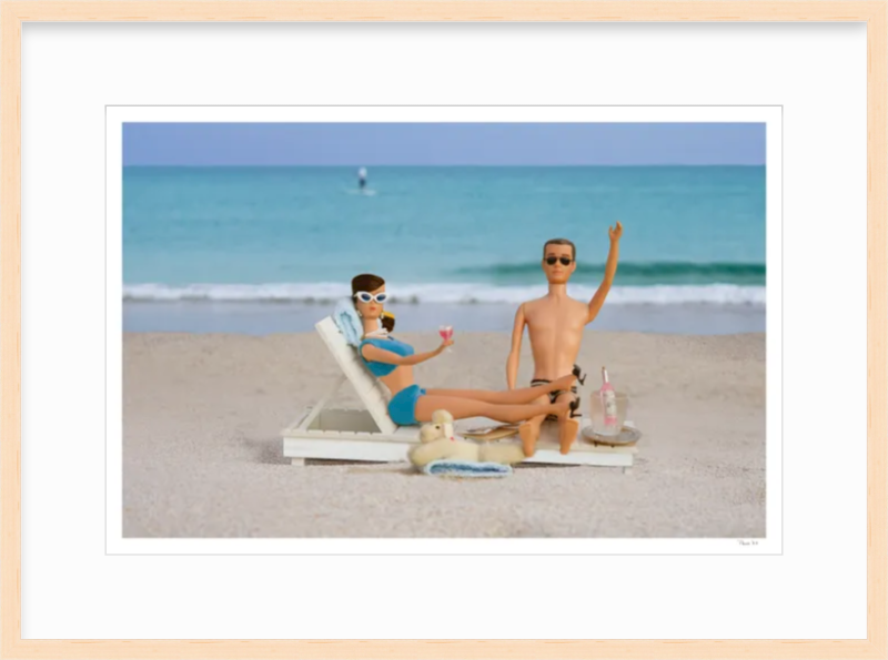 Palm Beach Barbie and Ken (Brunette)
