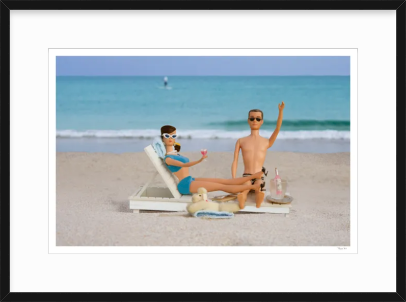 Palm Beach Barbie and Ken (Brunette)