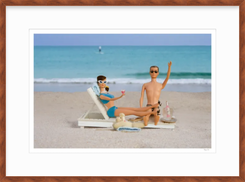 Palm Beach Barbie and Ken (Brunette)