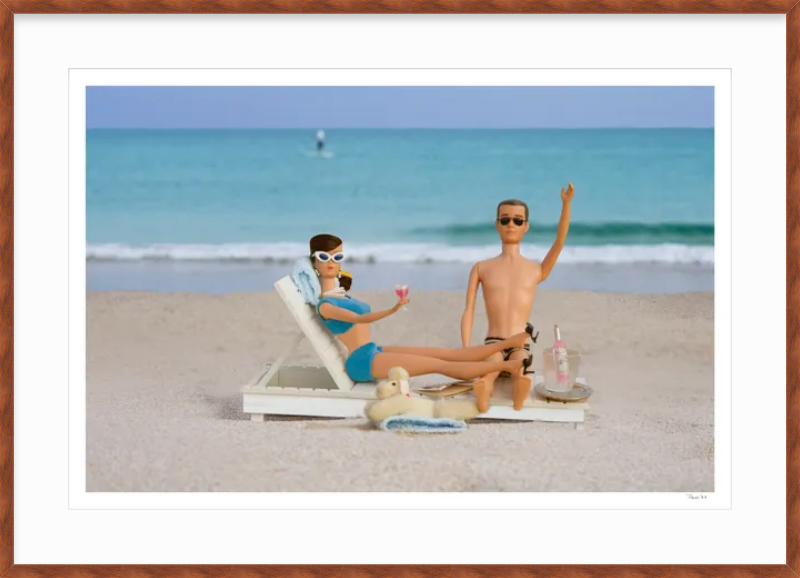 Palm Beach Barbie and Ken (Brunette)