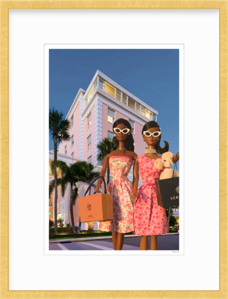 Palm Beach Shopping (Black)