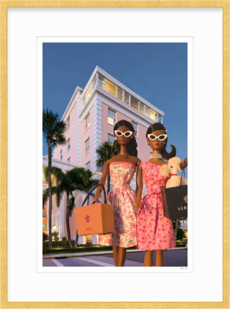 Palm Beach Shopping (Black)