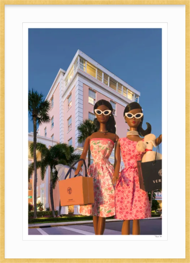Palm Beach Shopping (Black)