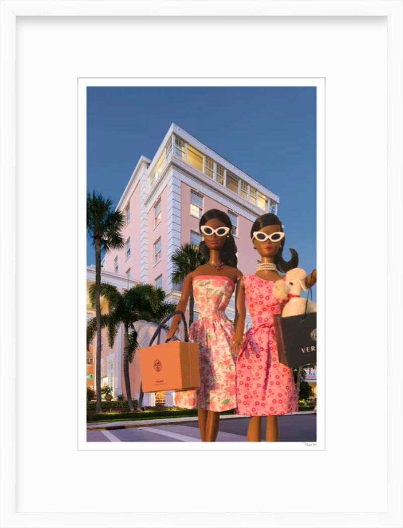 Palm Beach Shopping (Black)