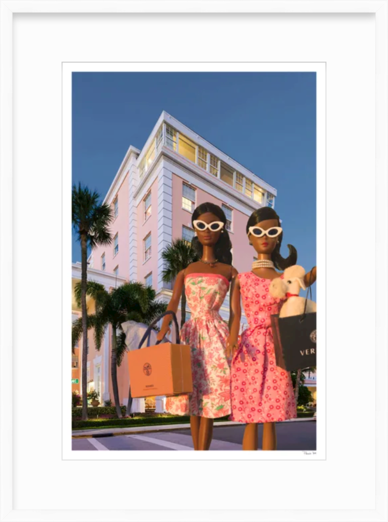 Palm Beach Shopping (Black)