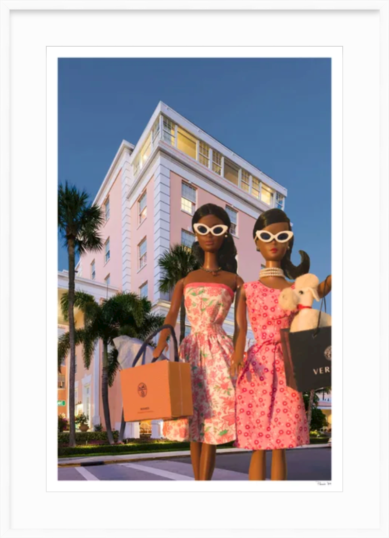 Palm Beach Shopping (Black)