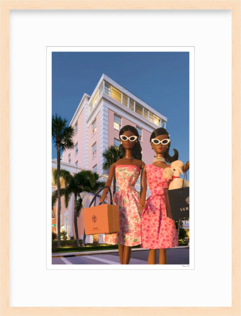 Palm Beach Shopping (Black)