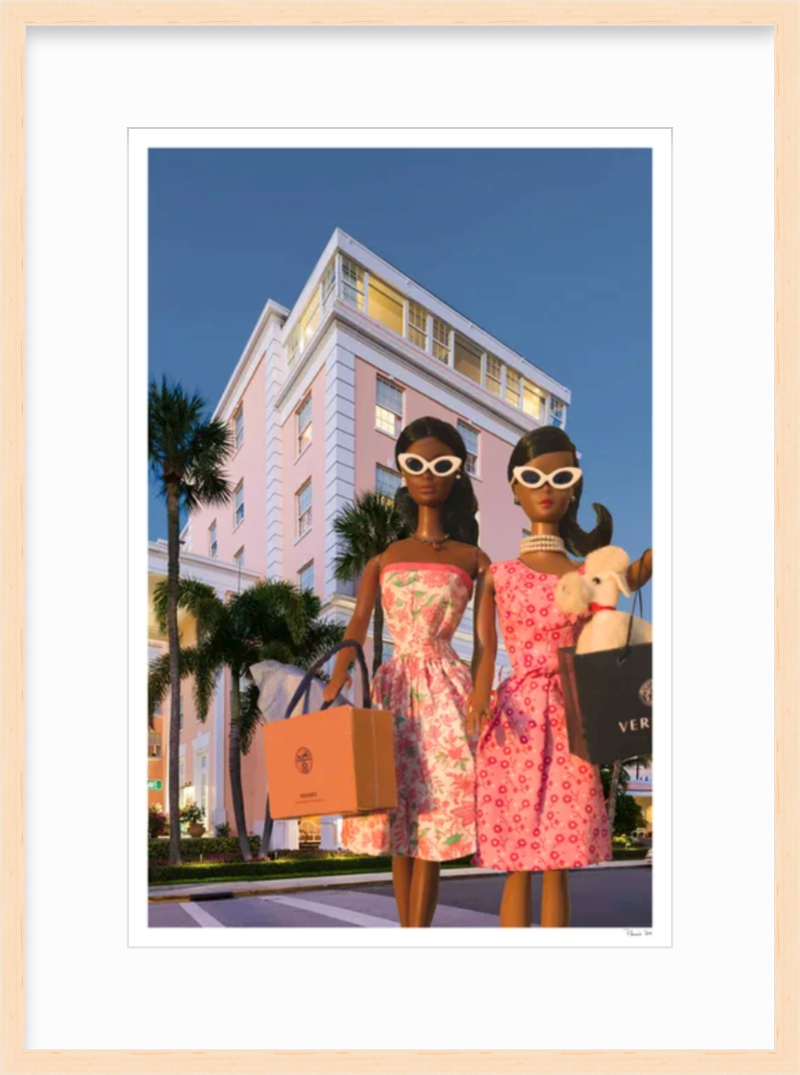 Palm Beach Shopping (Black)