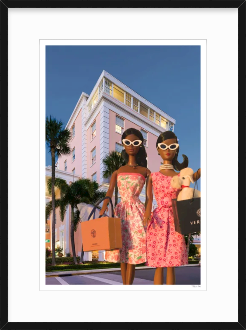 Palm Beach Shopping (Black)