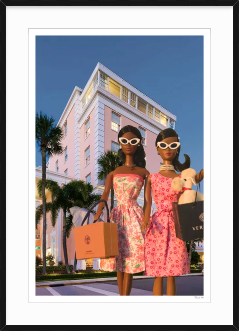 Palm Beach Shopping (Black)