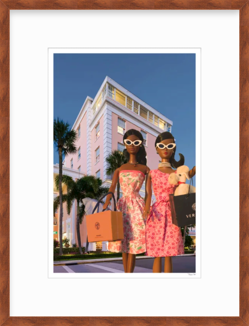 Palm Beach Shopping (Black)