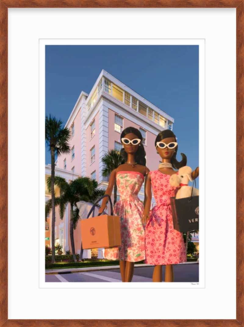 Palm Beach Shopping (Black)
