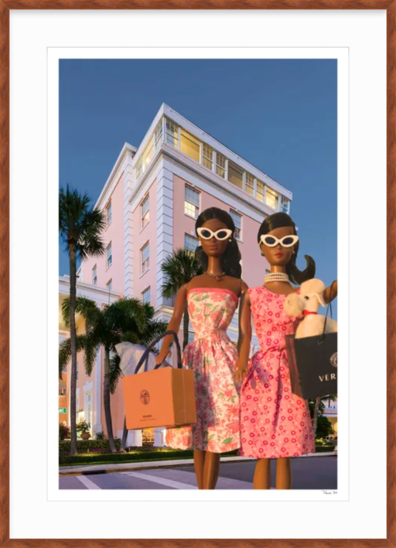 Palm Beach Shopping (Black)