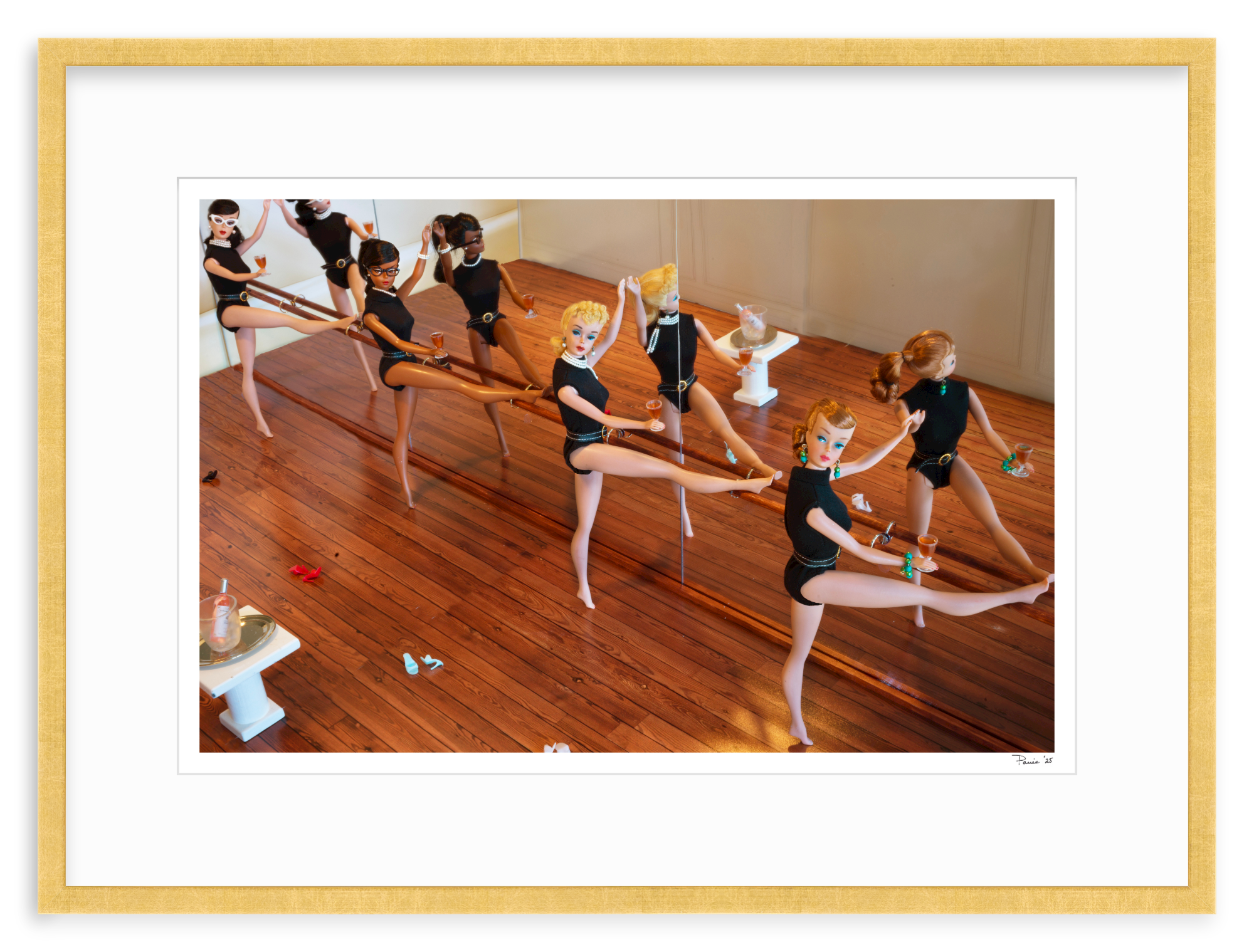 Rose at The Barre Four Girls