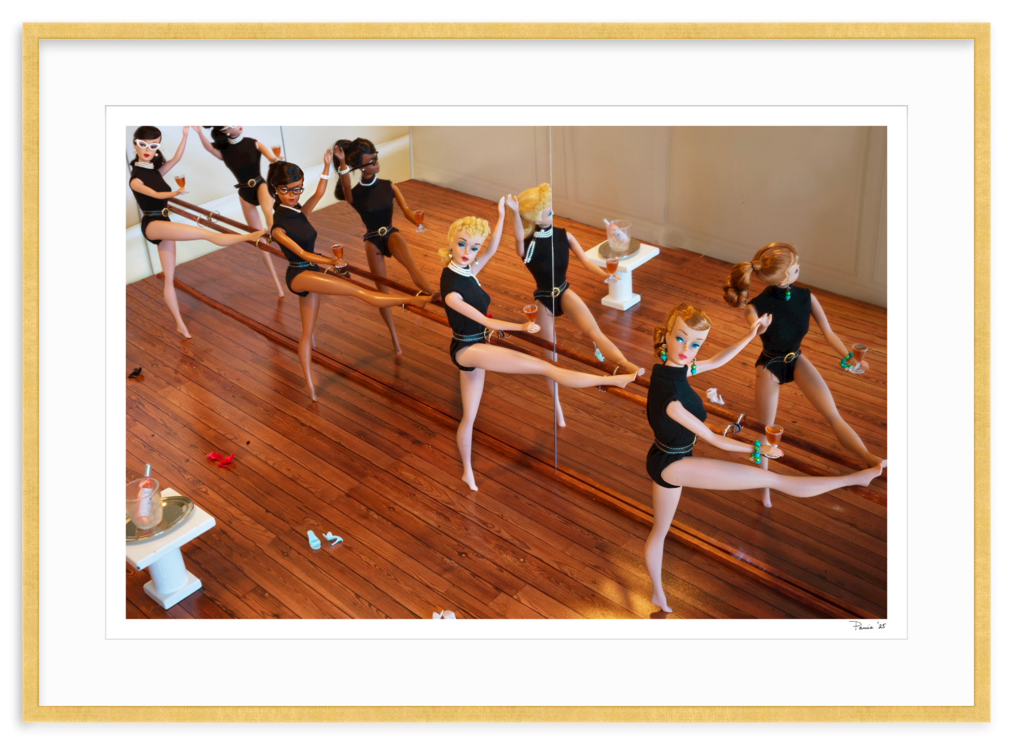 Rose at The Barre Four Girls