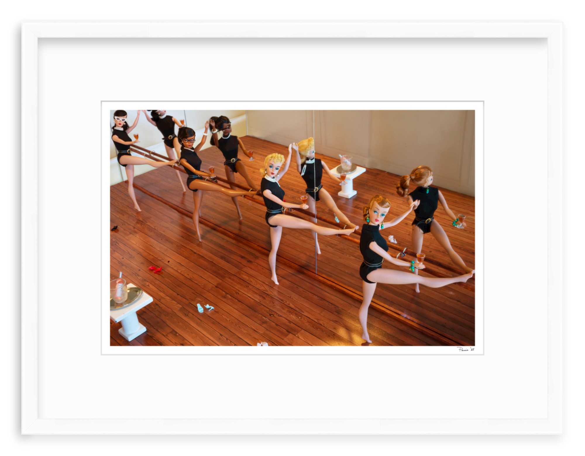 Rose at The Barre Four Girls