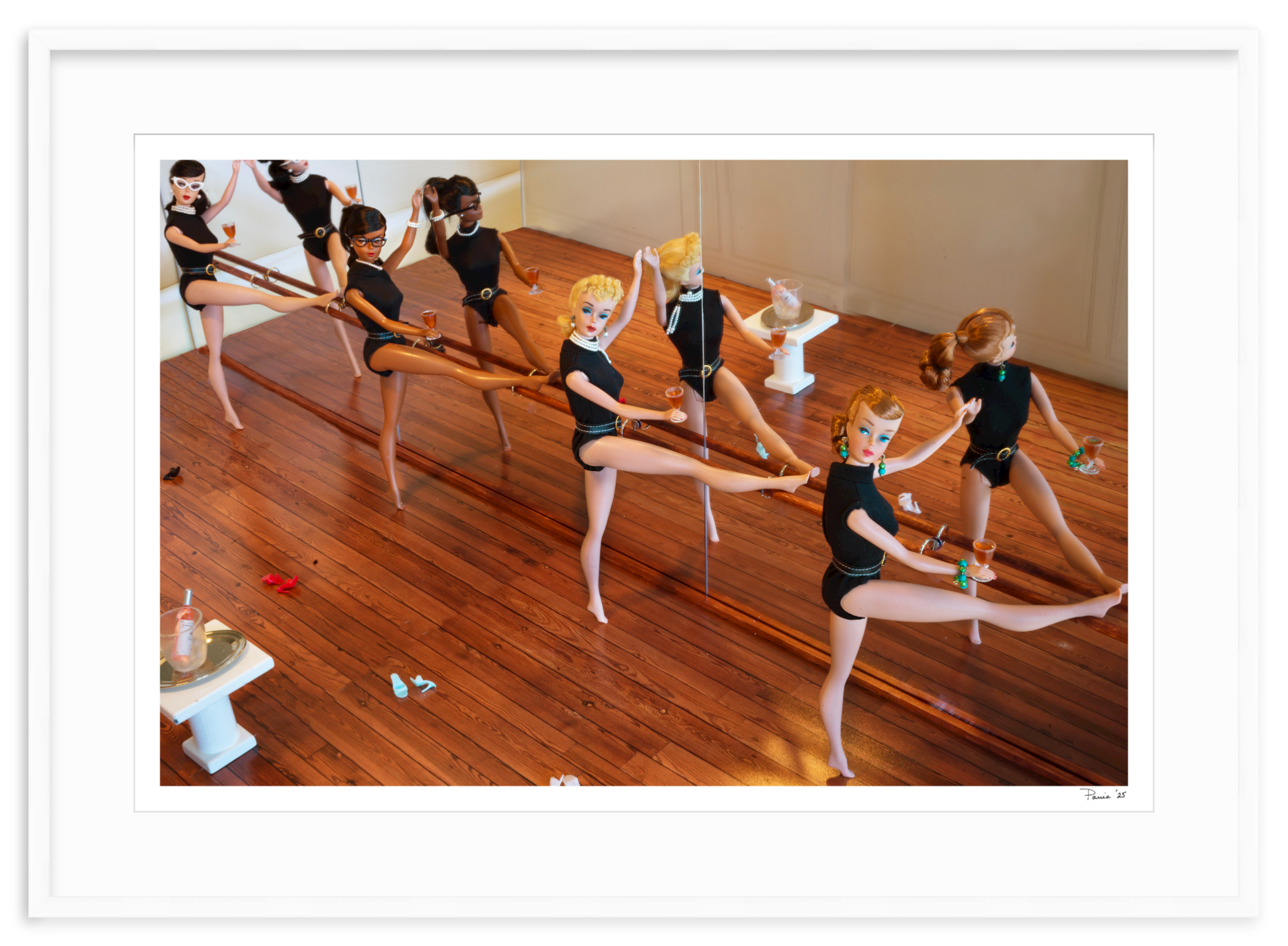 Rose at The Barre Four Girls