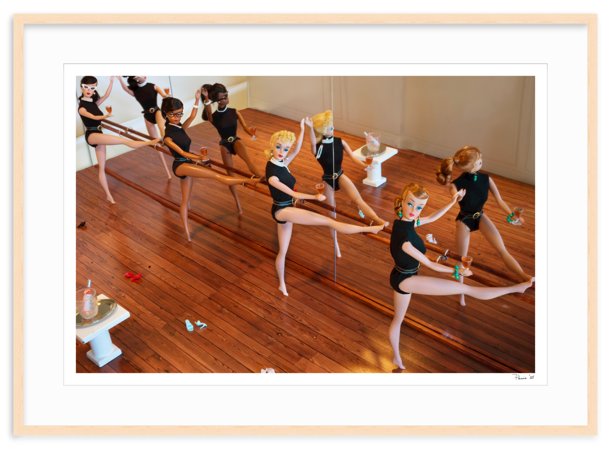 Rose at The Barre Four Girls
