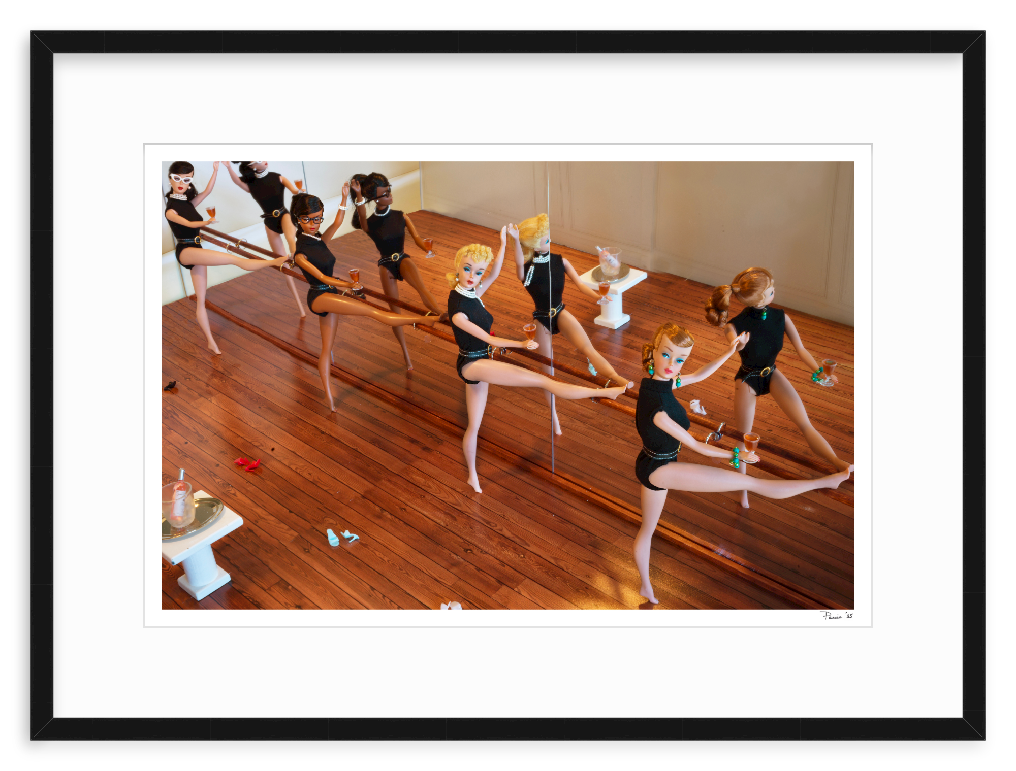 Rose at The Barre Four Girls
