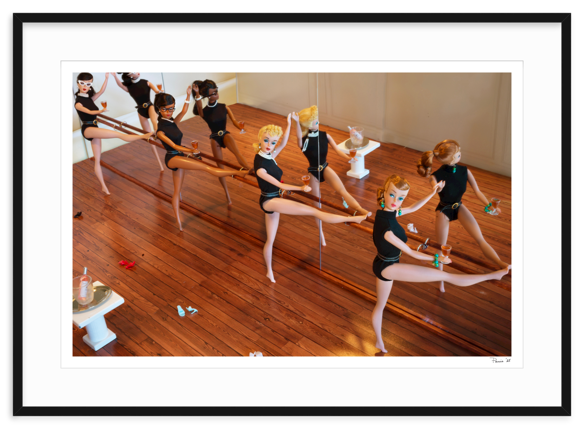Rose at The Barre Four Girls