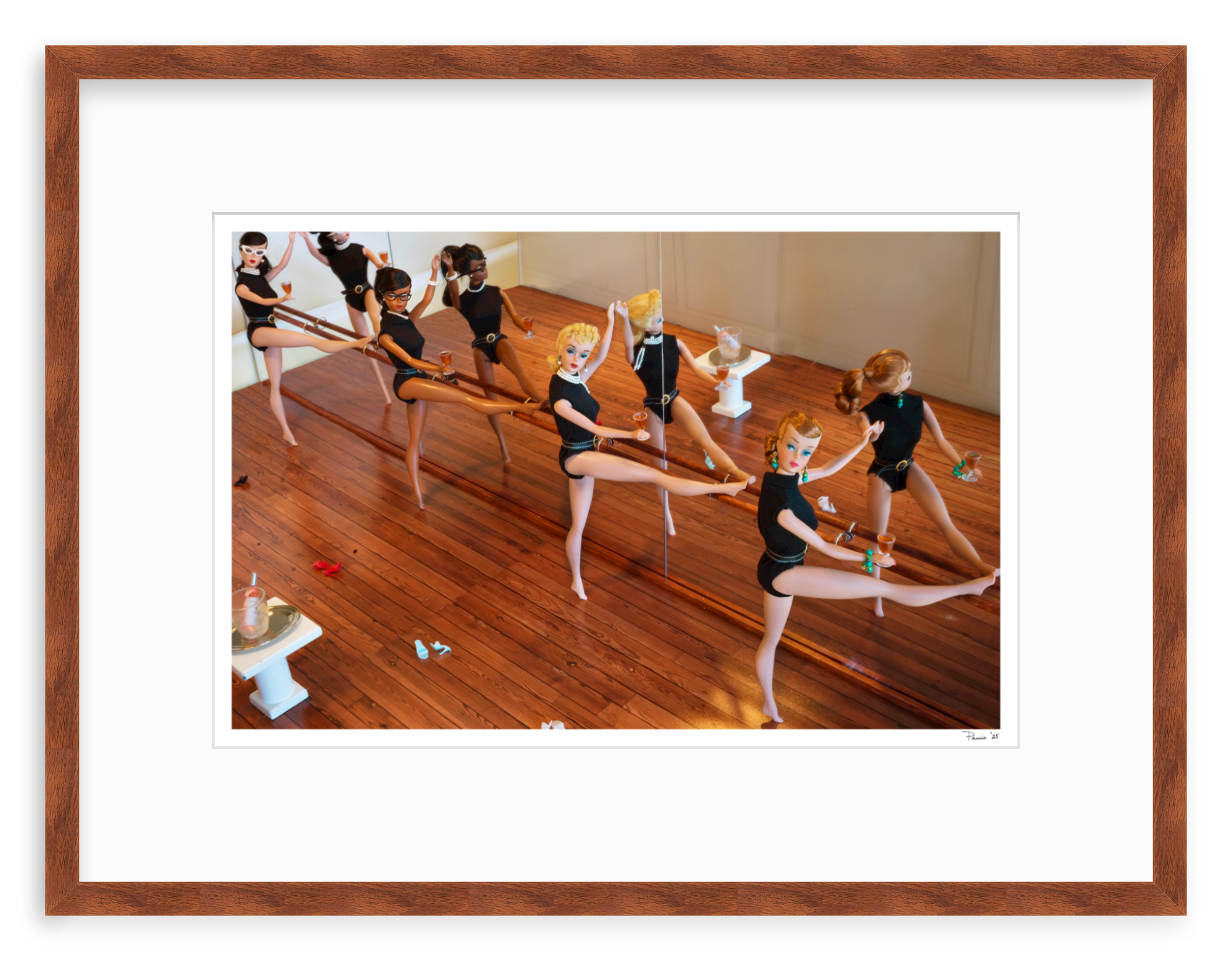 Rose at The Barre Four Girls