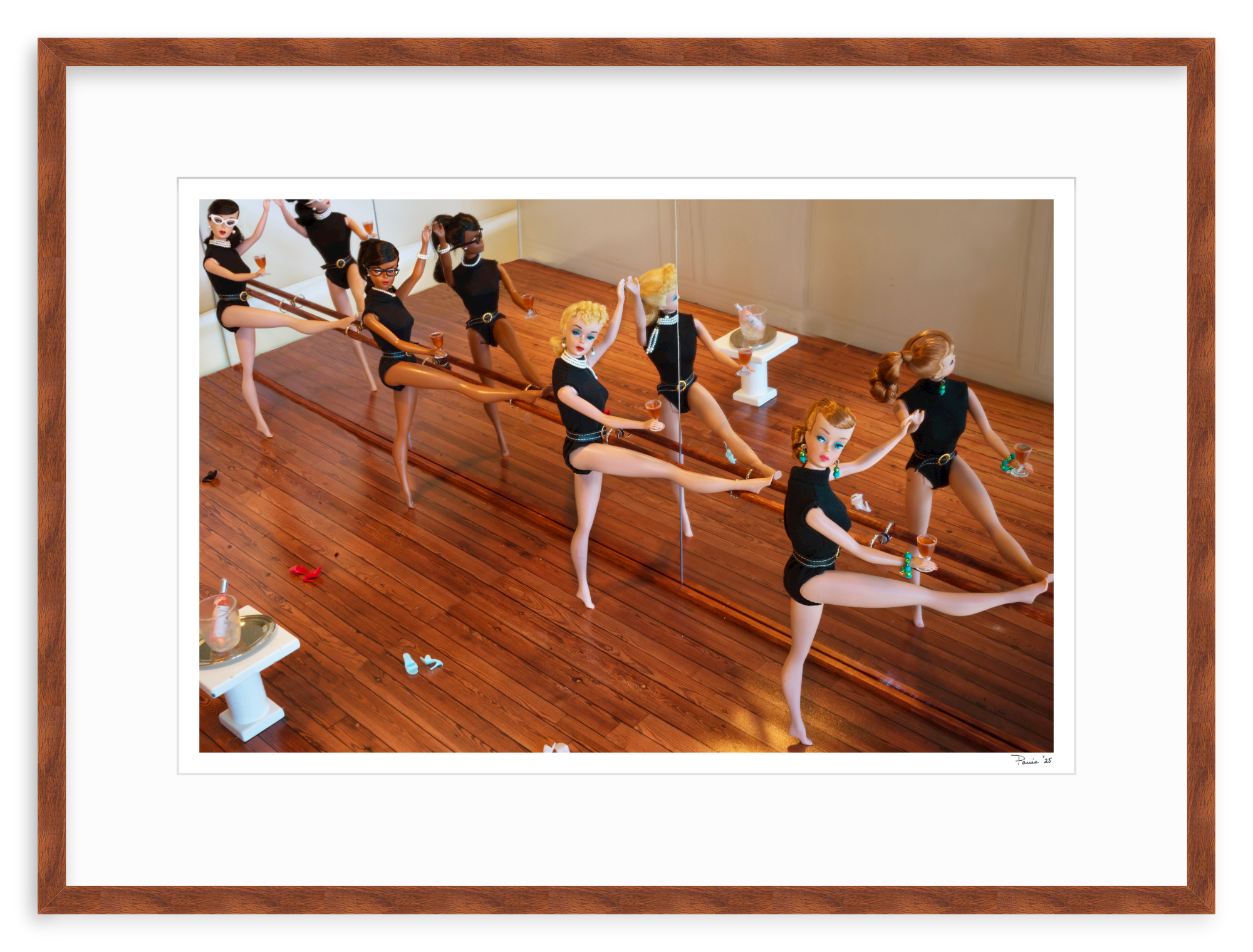 Rose at The Barre Four Girls