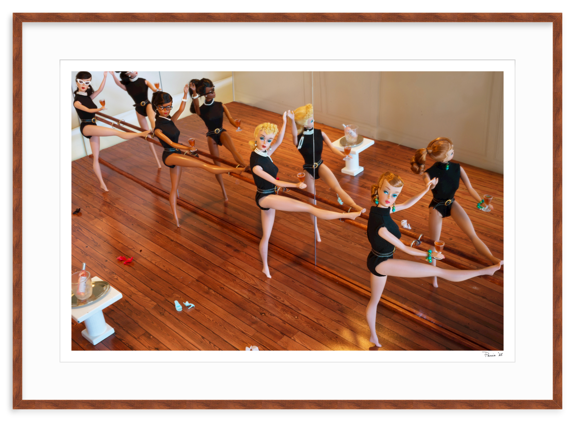 Rose at The Barre Four Girls