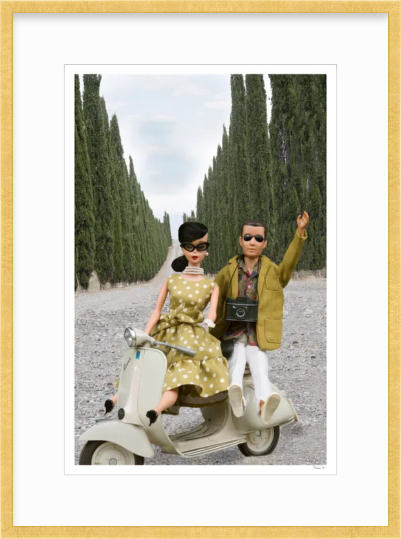 Scootering Through Tuscany - Brunettes