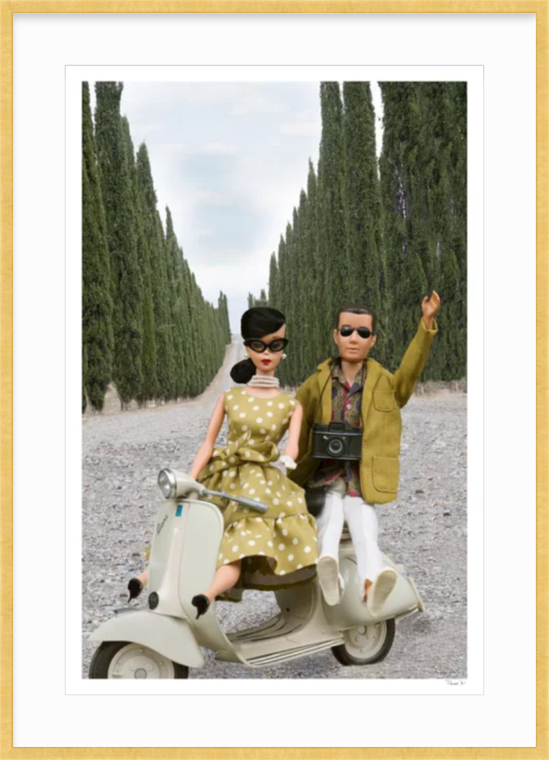Scootering Through Tuscany - Brunettes