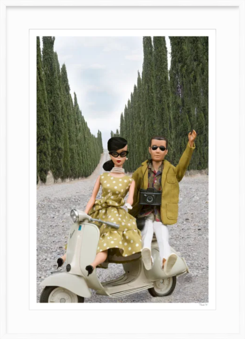 Scootering Through Tuscany - Brunettes
