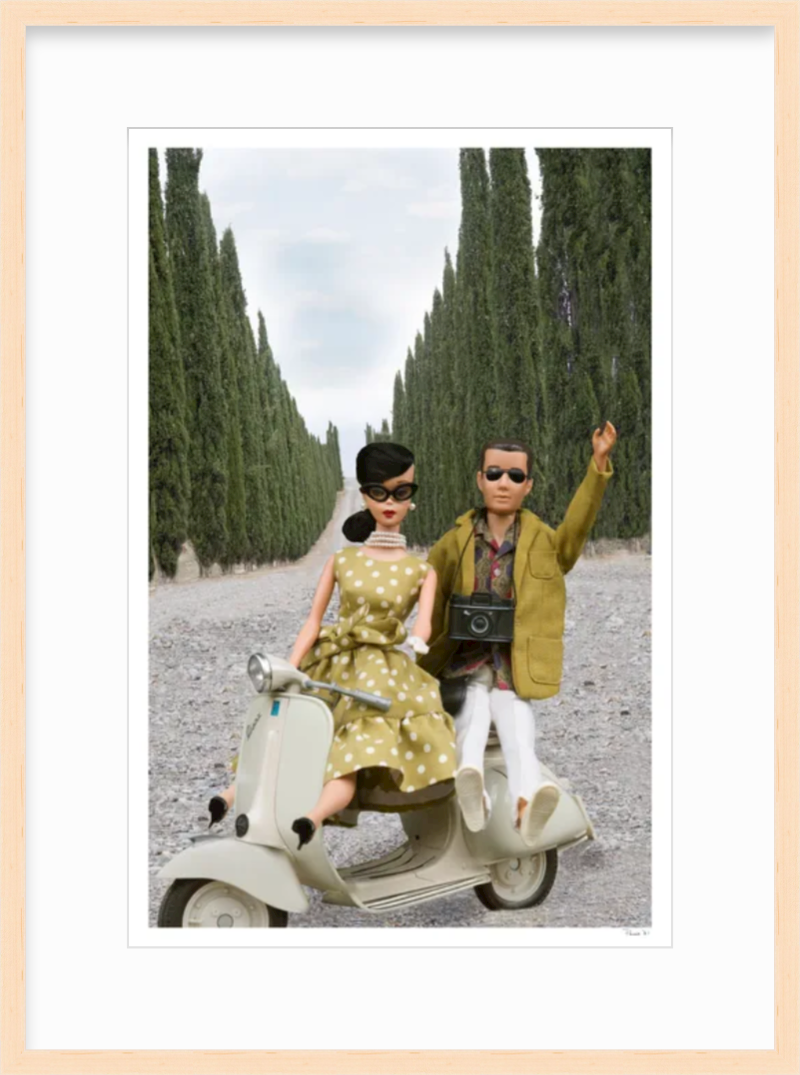 Scootering Through Tuscany - Brunettes