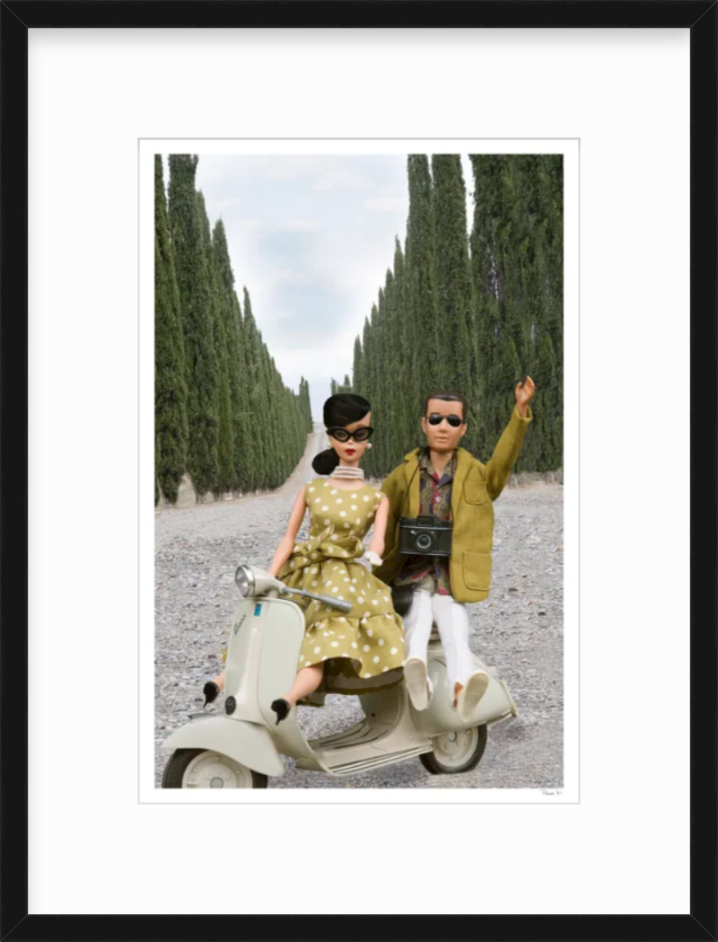 Scootering Through Tuscany - Brunettes