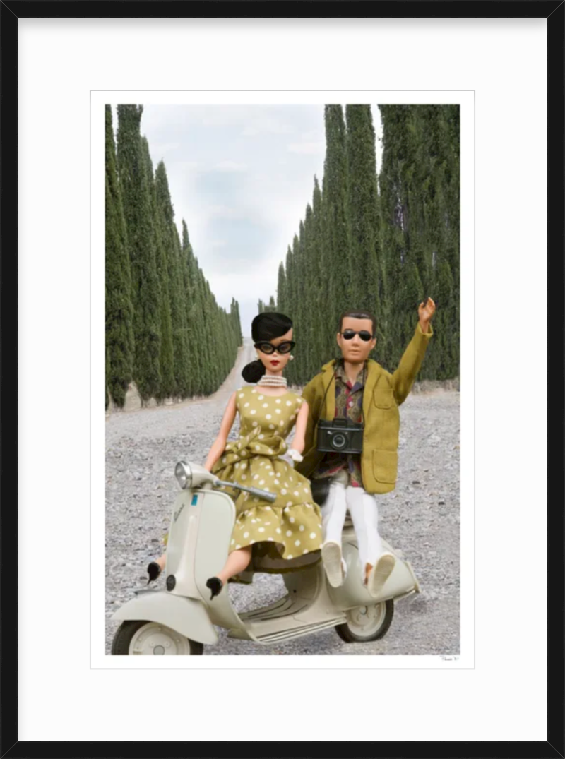 Scootering Through Tuscany - Brunettes
