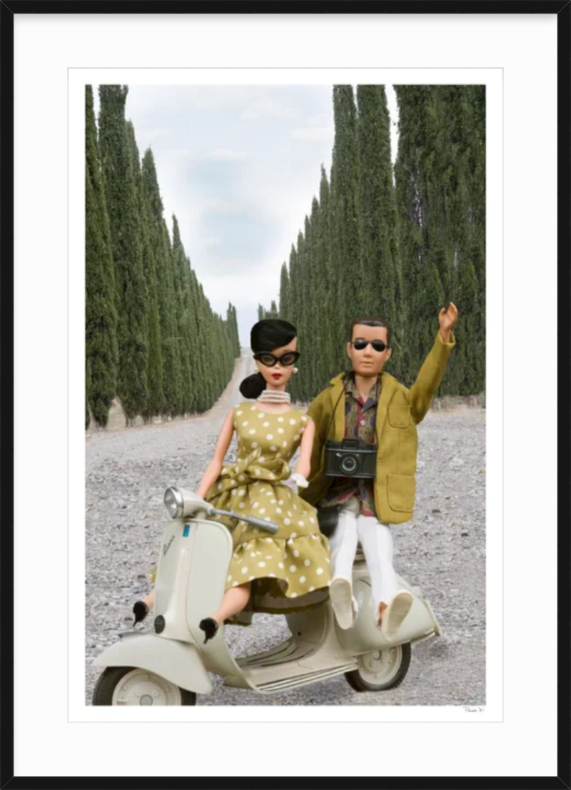 Scootering Through Tuscany - Brunettes