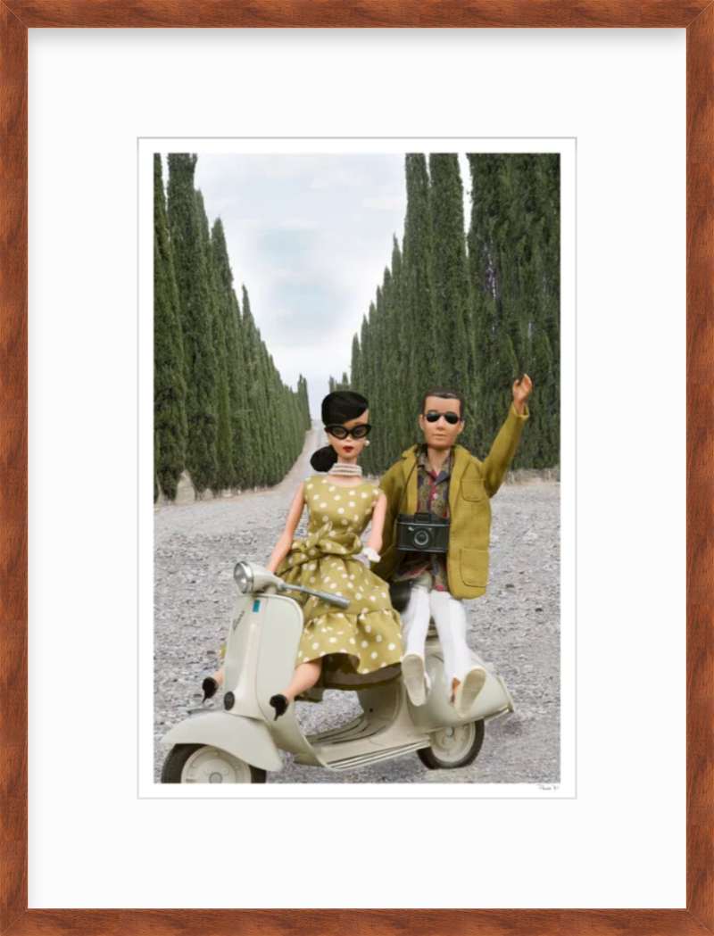 Scootering Through Tuscany - Brunettes
