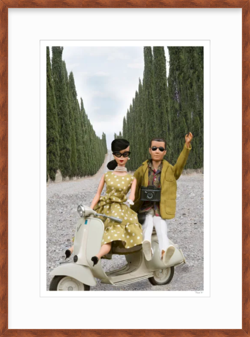 Scootering Through Tuscany - Brunettes