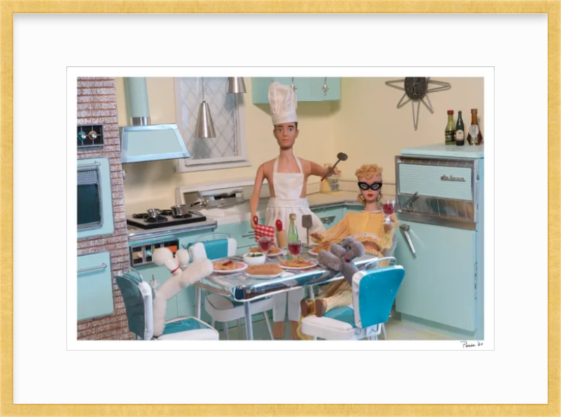 Sunday Kitchen Blond Barbie