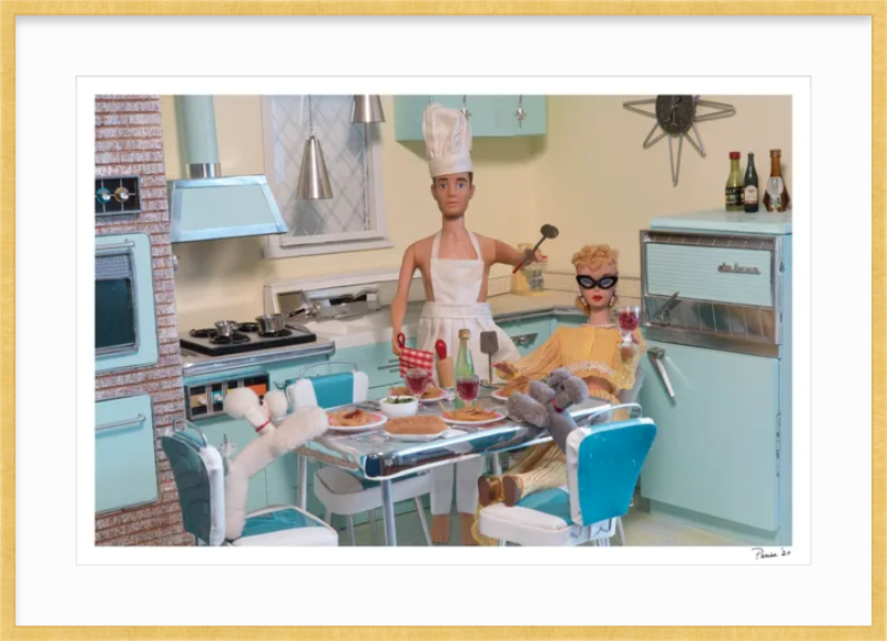 Sunday Kitchen Blond Barbie