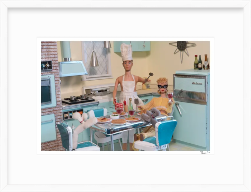 Sunday Kitchen Blond Barbie