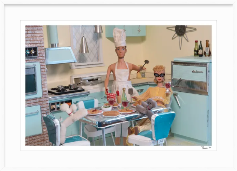 Sunday Kitchen Blond Barbie