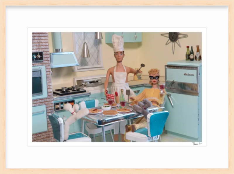 Sunday Kitchen Blond Barbie