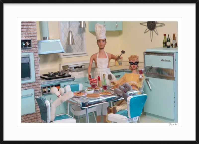 Sunday Kitchen Blond Barbie