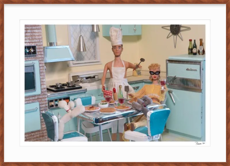 Sunday Kitchen Blond Barbie