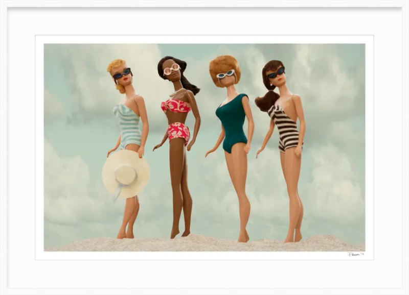 Vintage Beach Girls