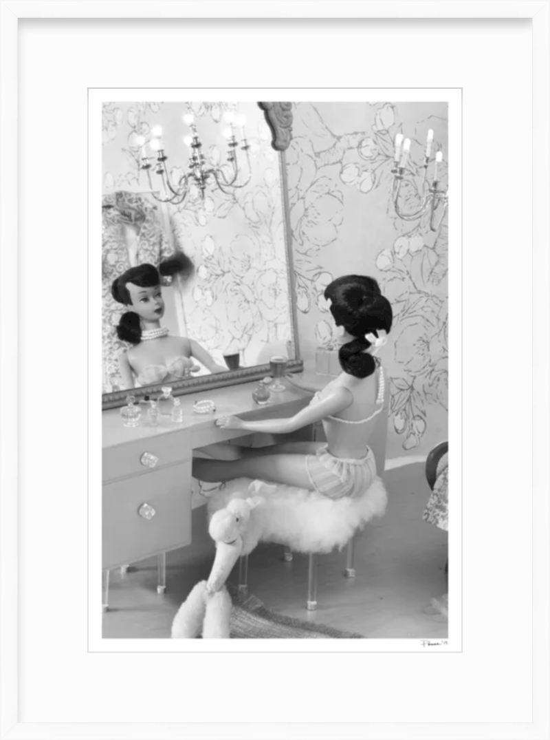 You're So Vain Brunette B&W