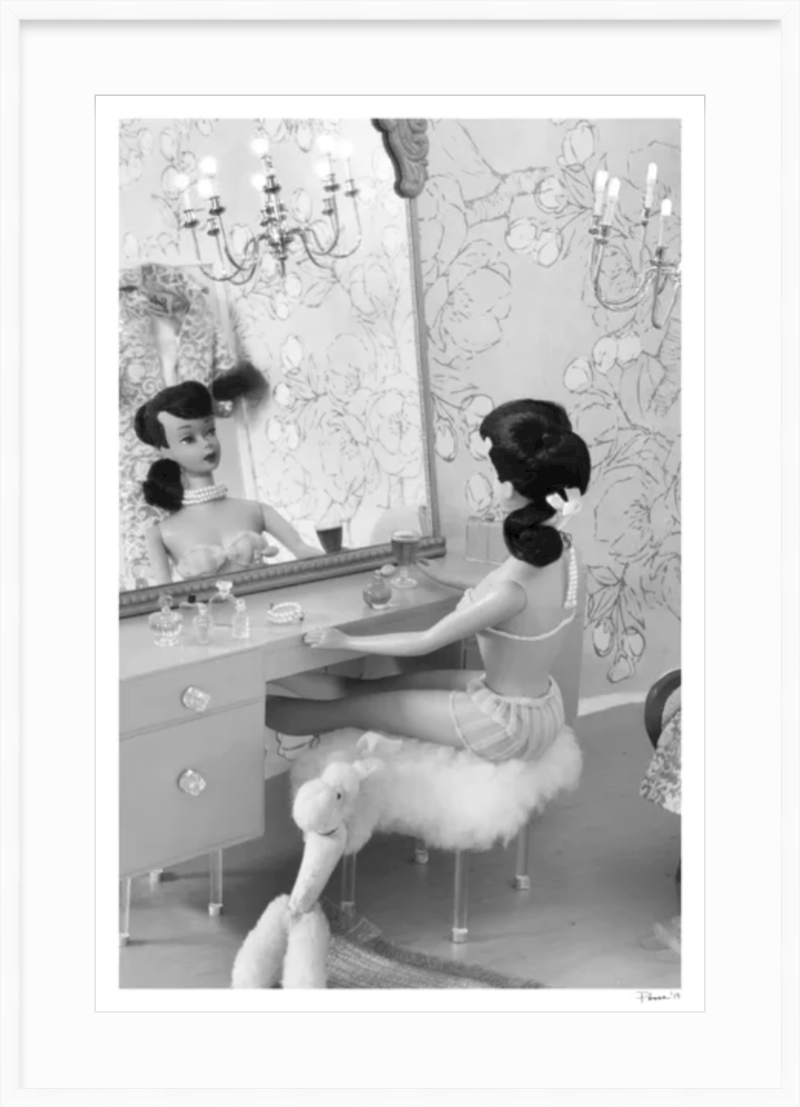 You're So Vain Brunette B&W