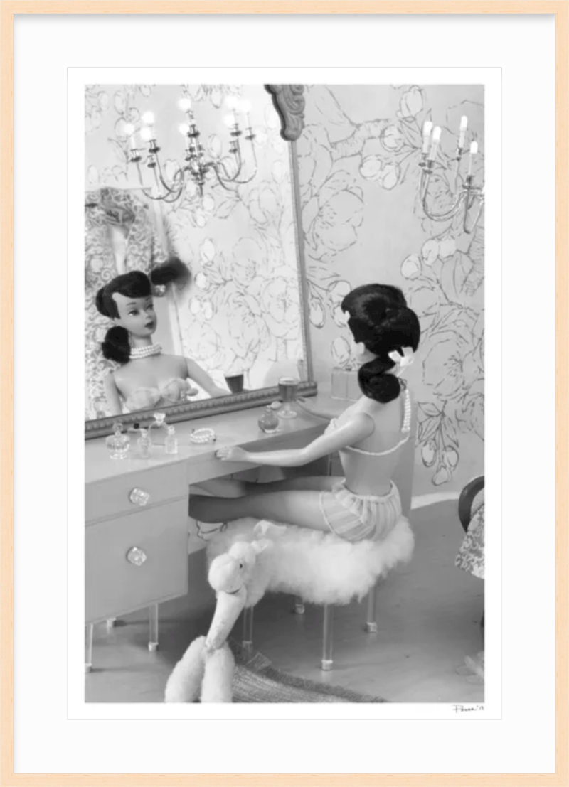 You're So Vain Brunette B&W