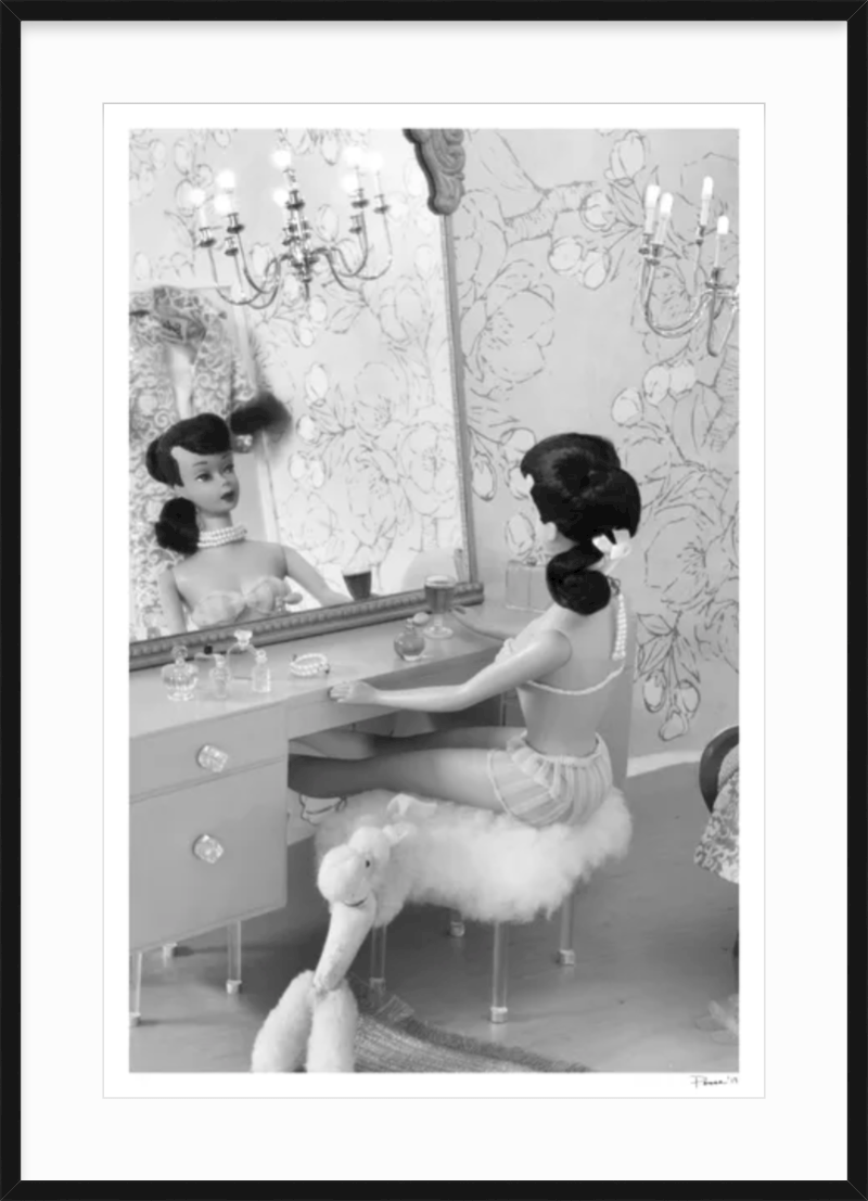 You're So Vain Brunette B&W